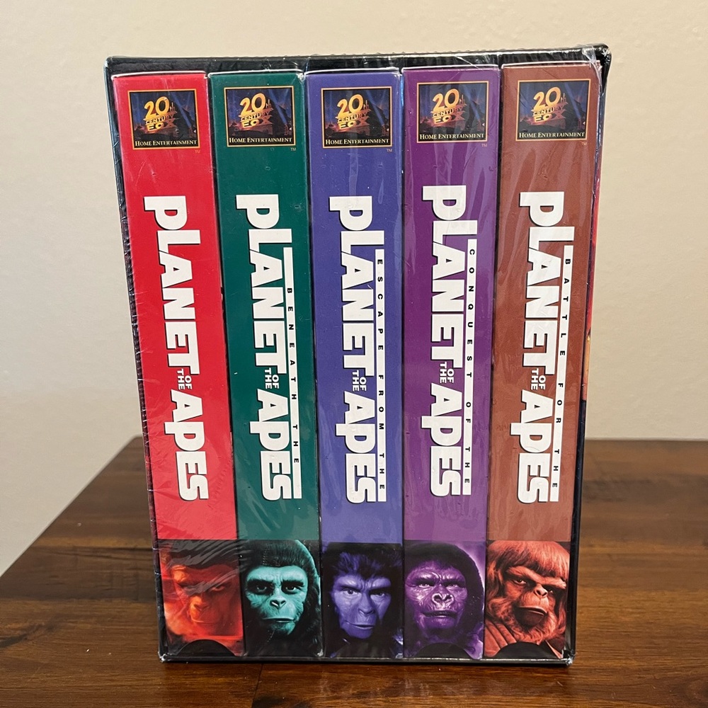 Vintage Planet of The Apes VHS Box Set